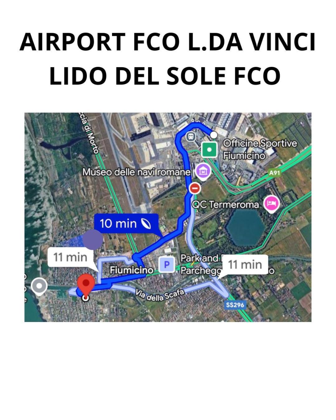 Lido Del Sole Fco Lägenhet Fiumicino Exteriör bild